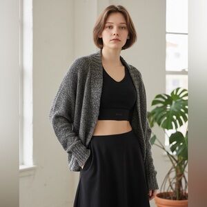 #76 Forever 21 Gray Women's Sweater